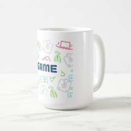 Game! Rolig kontrollermugg Kaffemugg