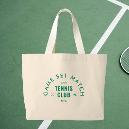 Game Set Match Après Tennis Club Custom  Jumbo Tygkasse