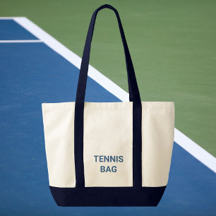 Game Set Match Blue Crest Tennis Tygkasse