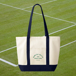 Game Set Match Grön Kam Navy Trim Tennis Tygkasse