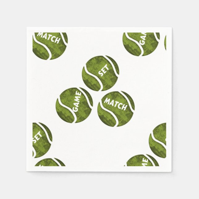 GAME SET MATCH PAPPERSSERVETT (Framsidan)