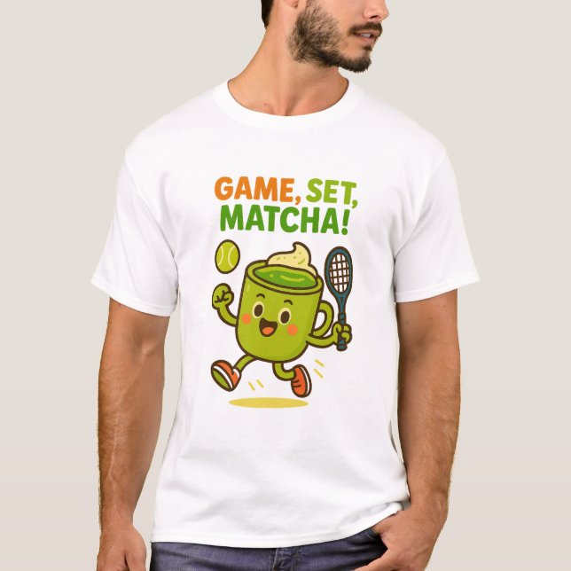 Game Set Matcha Shirt T (Framsida)