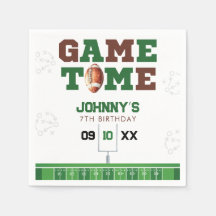 Game Time Amerikansk Fotboll Födelsedag