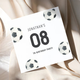 Game Time Soccball Boy Birthday Pappersservett