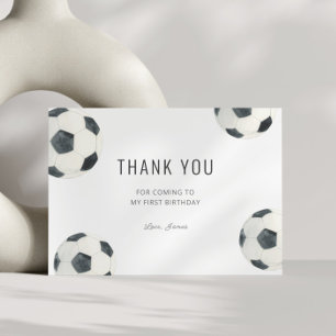 Game Time Soccball Boy Birthday Tack Kort
