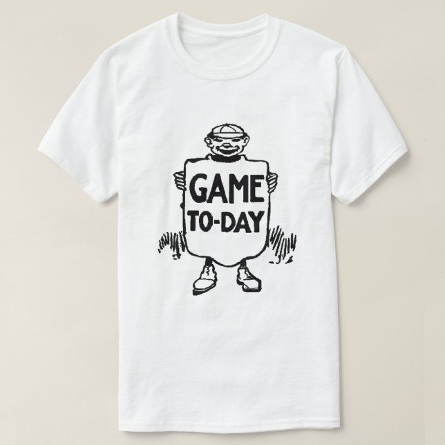 Game To-Day T Shirt (Design framsida)