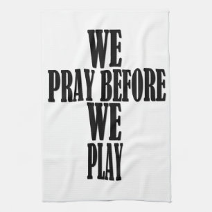 GAME TOWEL! Vi växlar innan vi spelar Kökshandduk