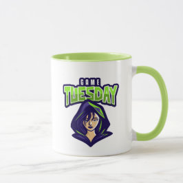 Game Tuesday is on - in green Mugg