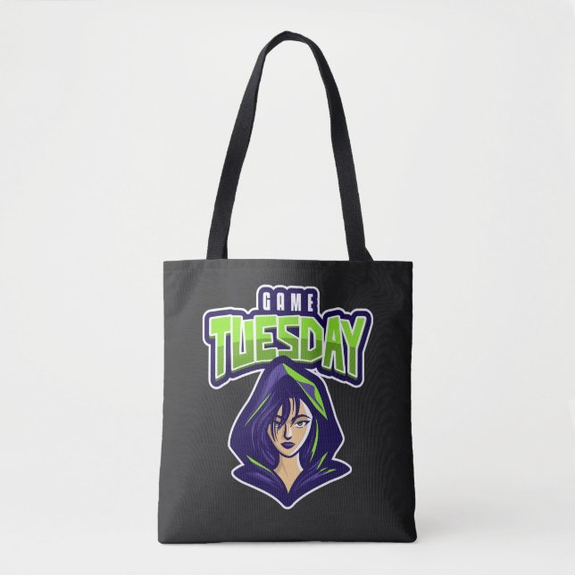 Game Tuesday is on - in green Tygkasse (Framsida)