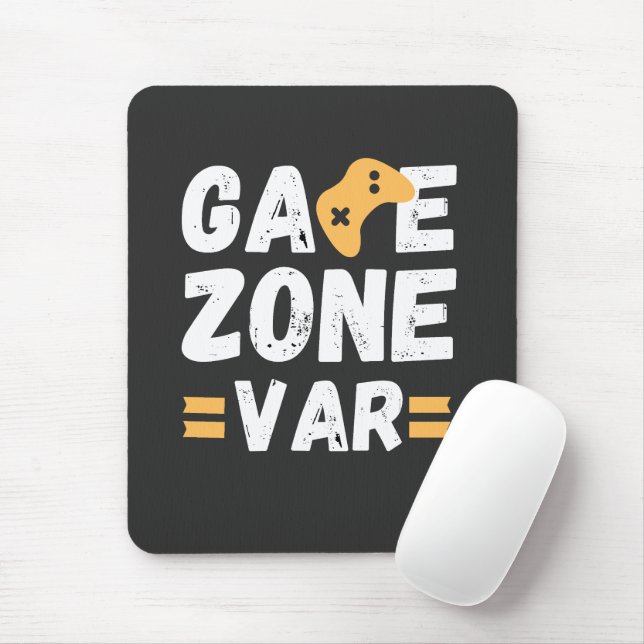 Game Zone VAR Textdesign Musmatta (Med mus)
