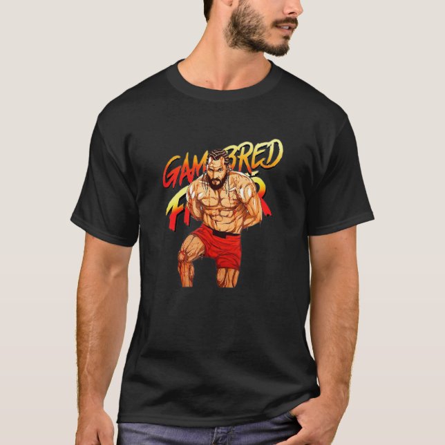 Gamebred Mma Bmf Fighter Miami Street Jesus 3 Piec T Shirt (Framsida)