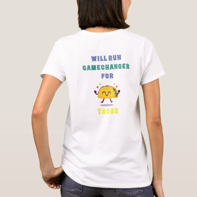 GameChanger för TACOS Shirt T (Baksida)