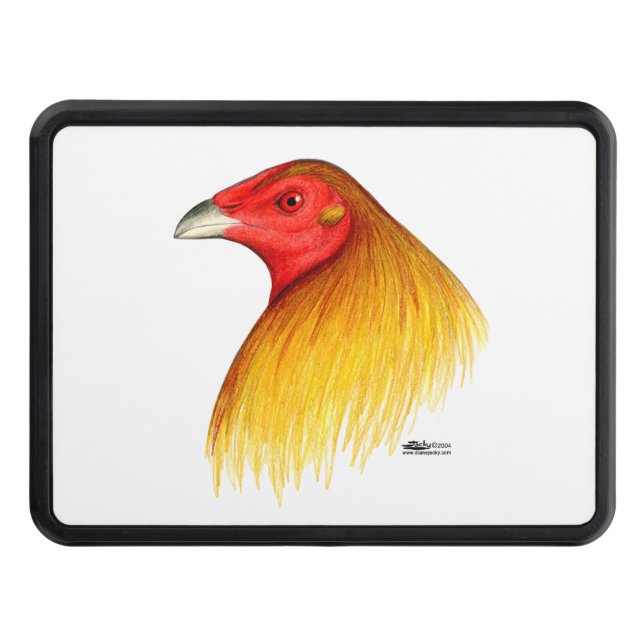 Gamecock Dubbed Skydd För Dragkrok (Framsidan)