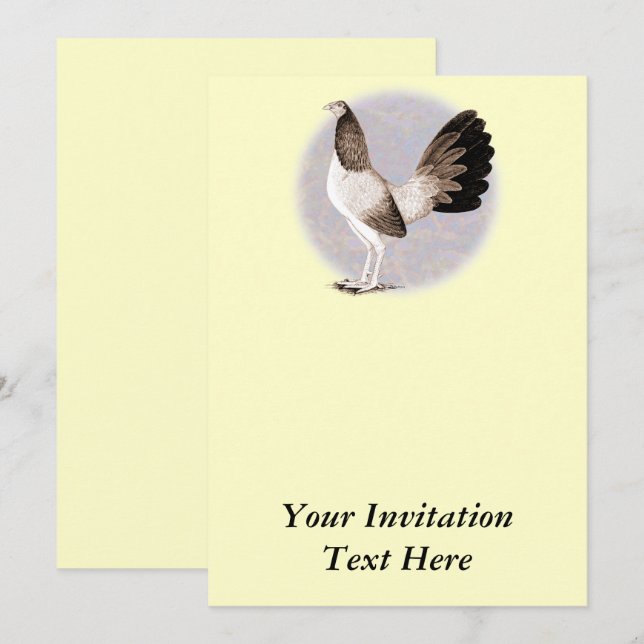 Gamecock: Hennie Inbjudningar (Fram/baksida)