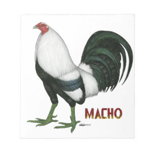 Gamecock Macho Duckwing Anteckningsblock