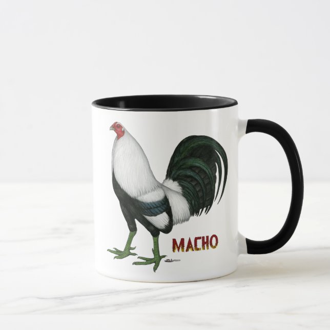 Gamecock Macho Duckwing Mugg (Höger)