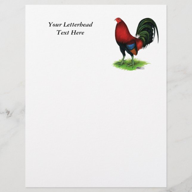 Gamecock: Mörk Red (Framsida)