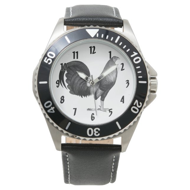 Gamecock Red Hatch Armbandsur (Framsida)