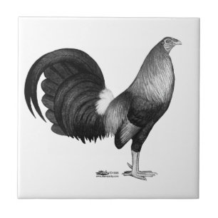 Gamecock Red Hatch Kakelplatta
