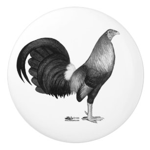 Gamecock Red Hatch Knopp