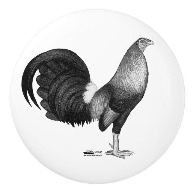 Gamecock Red Hatch Knopp (Framsidan)