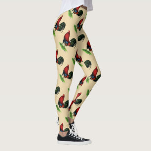 Gamecock: Röd mörk - Leggings
