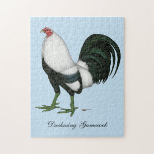 Gamecock Silver Duckwing Pussel