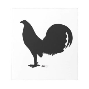 Gamecock Tupp Silhouette Anteckningsblock
