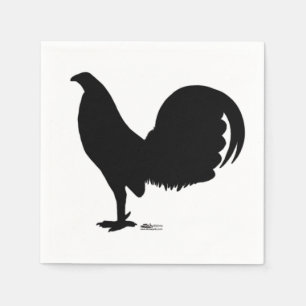 Gamecock Tupp Silhouette Pappersservett