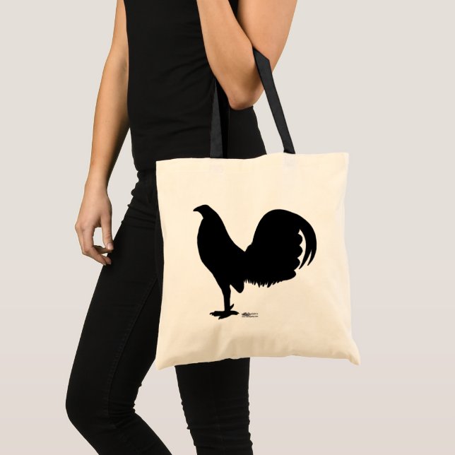 Gamecock Tupp Silhouette Tygkasse (Framsida (produkt))
