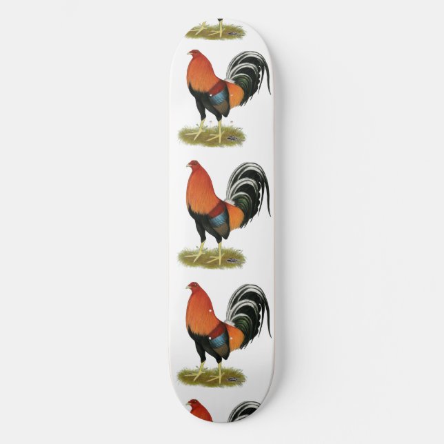 Gamecock Wheaten Tupp Skateboard Bräda 21,5 Cm (Framsida)