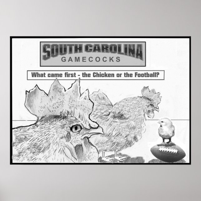 Gamecocks Art Poster (Framsidan)