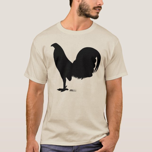 GamecocktuppSilhouette T-shirt (Framsida)