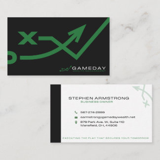 Gameday Business Card Visitkort