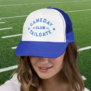Gameday Tailgate Klubb Anpassningsbar Blue Footbal Keps