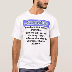 GAMEFAQS handlade jag 2000 karma, PWN…, - Tröja