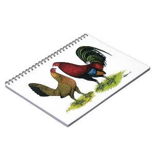 Gamefowl Pair Anteckningsbok