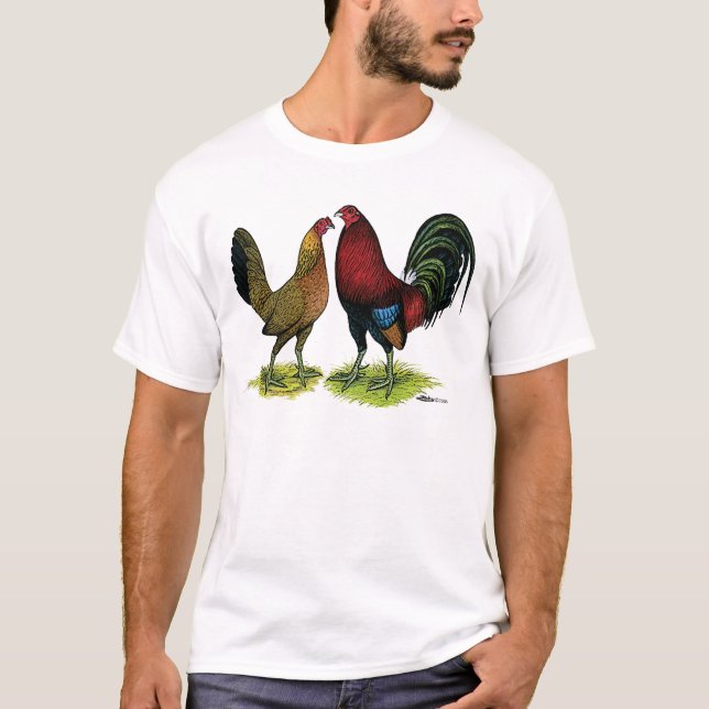 Gamefowl parar t shirt (Framsida)