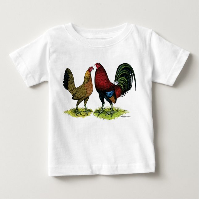 Gamefowl parar t shirt (Framsida)