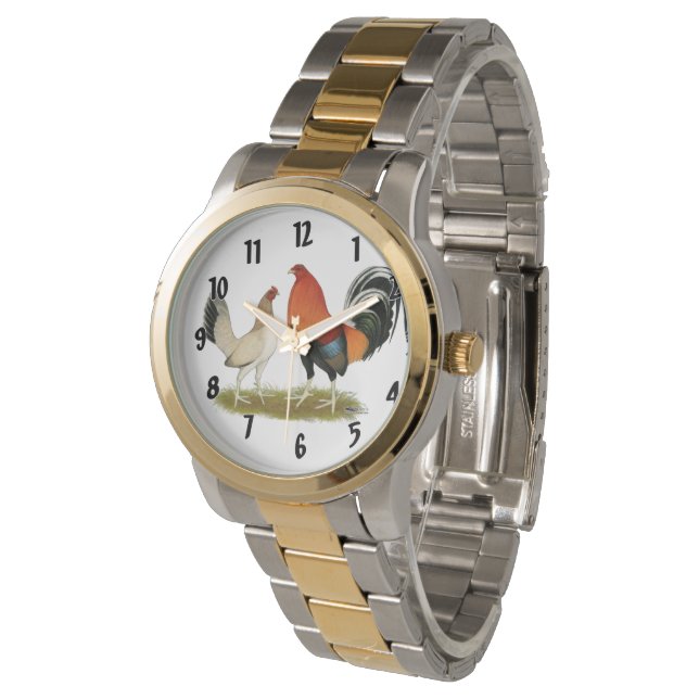 Gamefowl Wheatens Armbandsur (Vinklad)