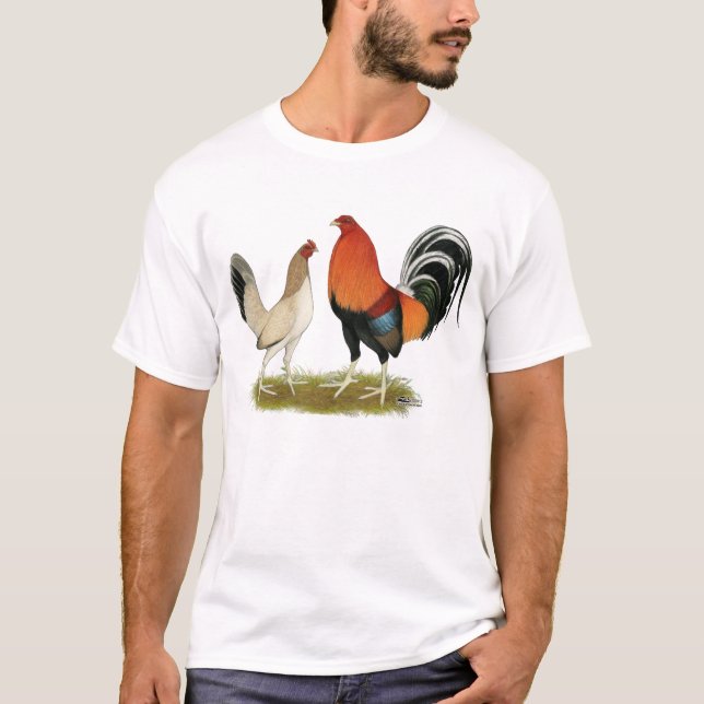 Gamefowl Wheatens T Shirt (Framsida)