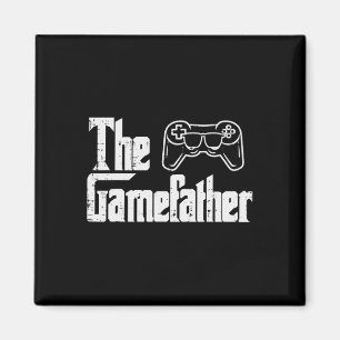 Gamefthan Roligt Gaming Fars dag Parody Gamer Papp Magnet