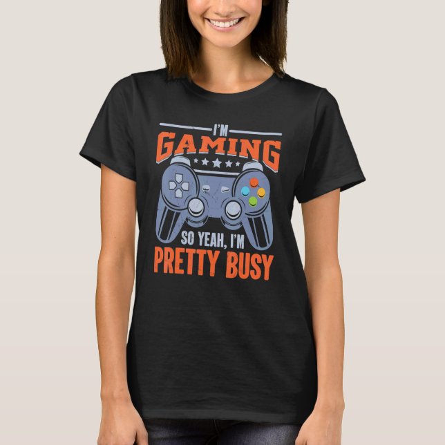 Gameholic Video Gamers Online Gaming Developer Lif T Shirt (Framsida)