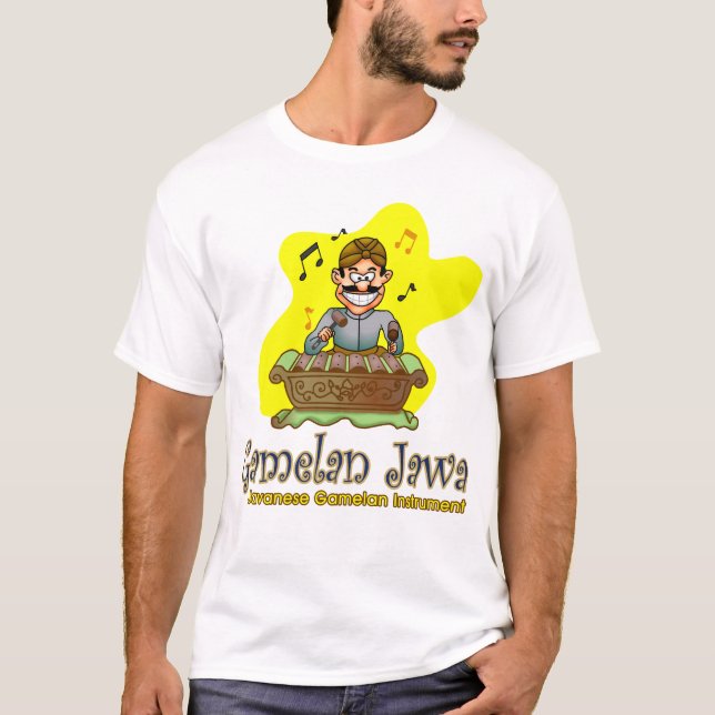 Gamelan Jawa Tee Shirt (Framsida)