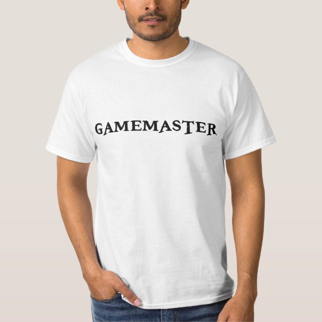 Gamemaster TabletopRPG Tee (Framsida)