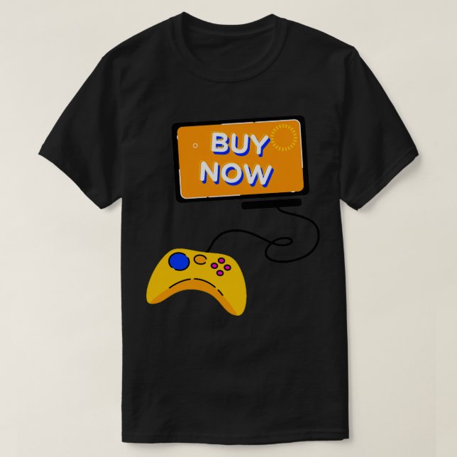 Gamepad T Shirt (Design framsida)