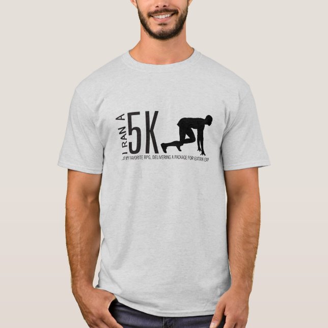 Gamer 5k t-shirt (Framsida)