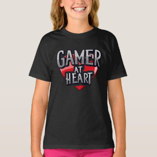 GAMER AT HEART T SHIRT