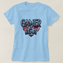 GAMER AT HEART T SHIRT