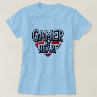 GAMER AT HEART T SHIRT